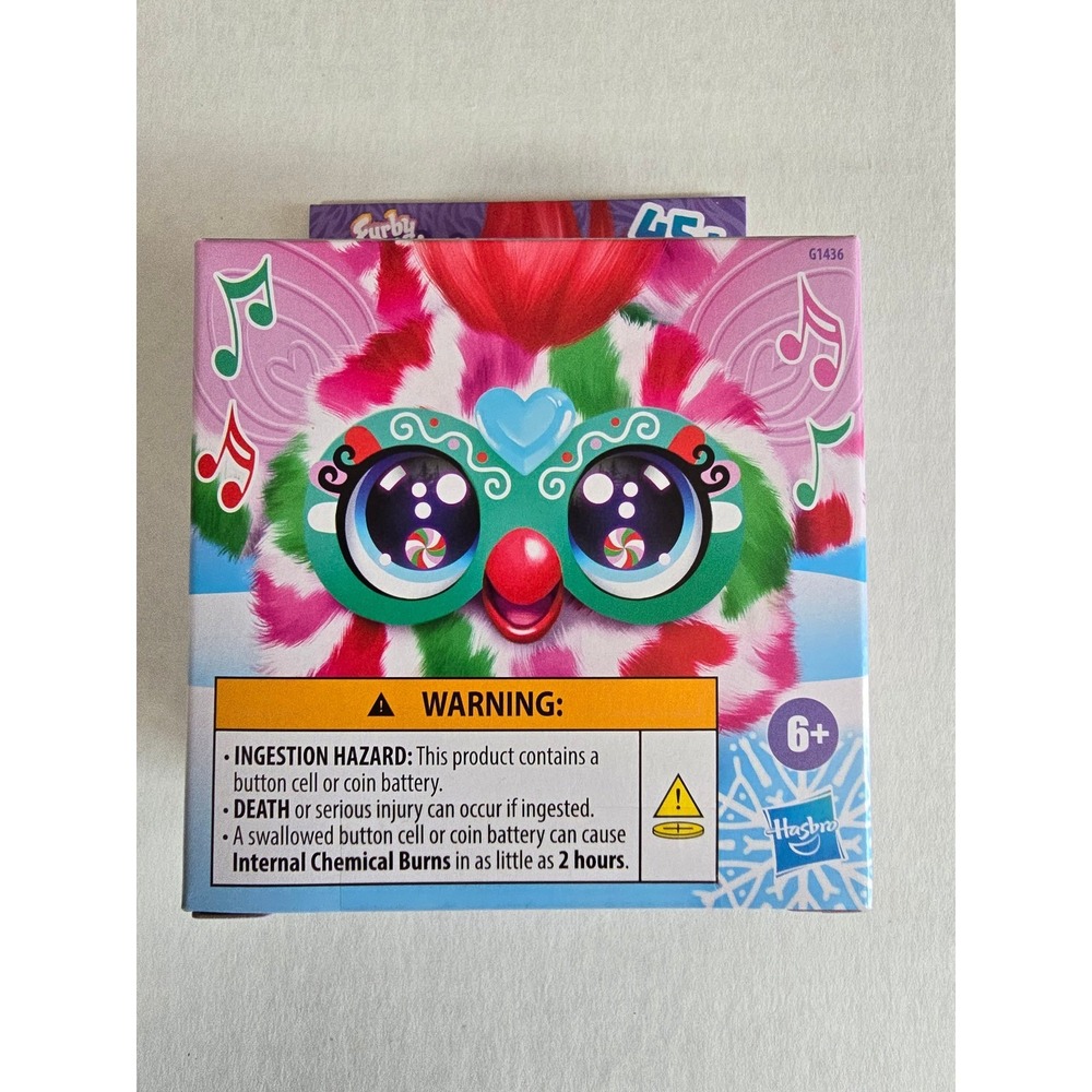 Hasbro Furby Furblets Pep-Mint Mini Electronic Plush Toy Holiday G1436 New